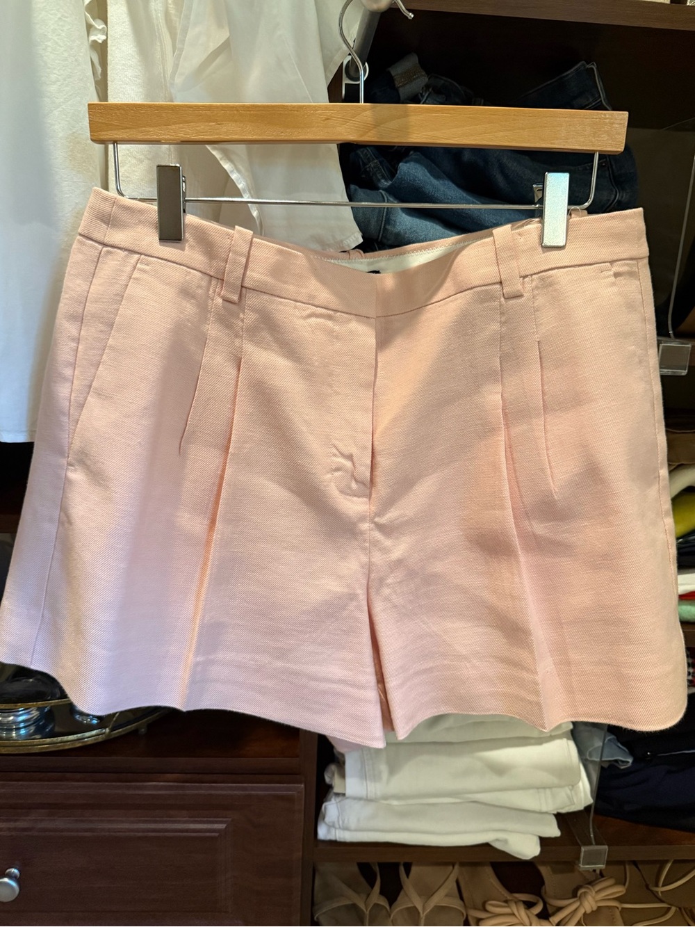 J. Crew Light Pink Tailored Shorts